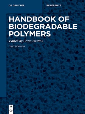 cover image of Handbook of Biodegradable Polymers